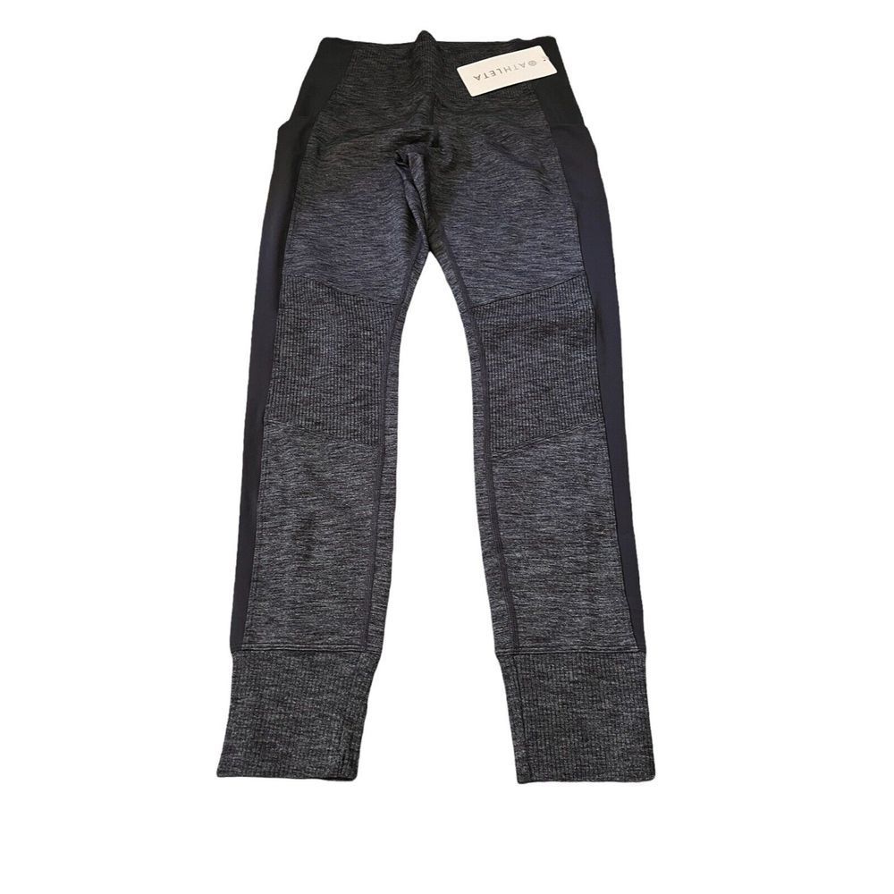 Athleta Excursion Hybrid Tight Black Heather Size S